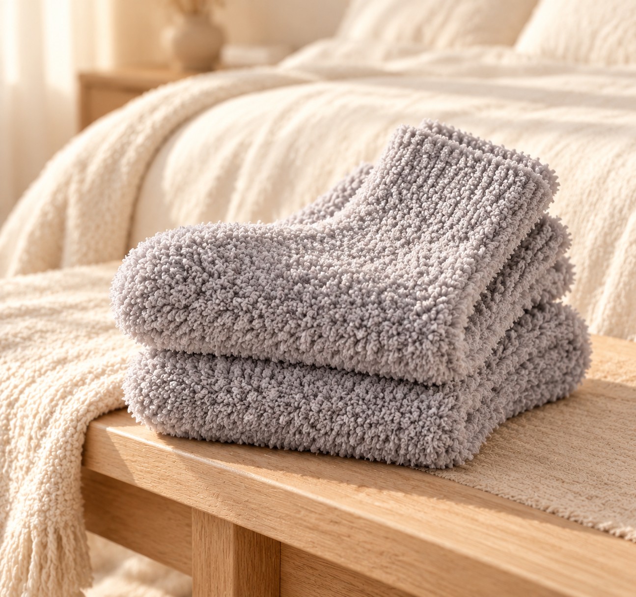 Fuzzy Plush Socks photo 18