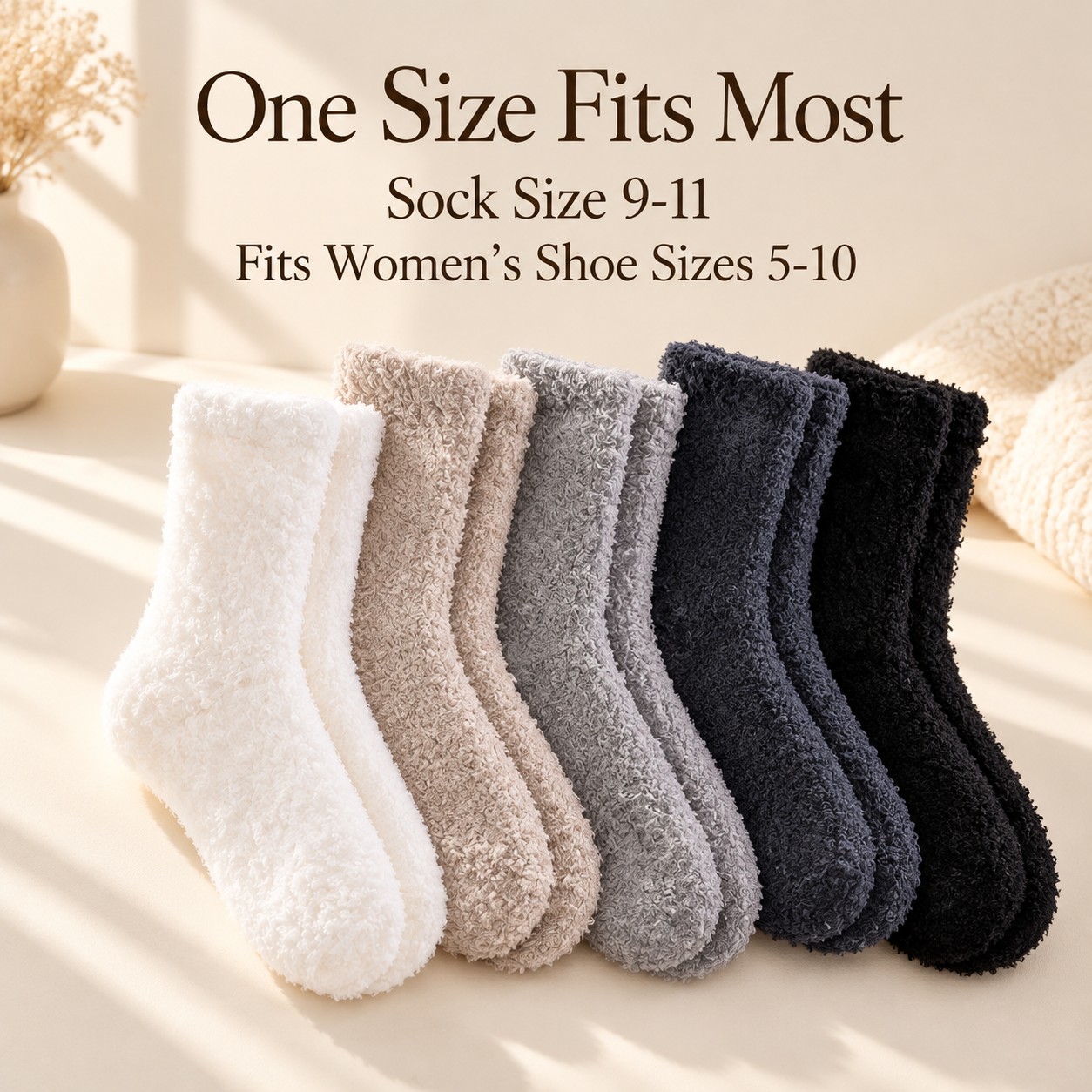 Fuzzy Plush Socks photo 6
