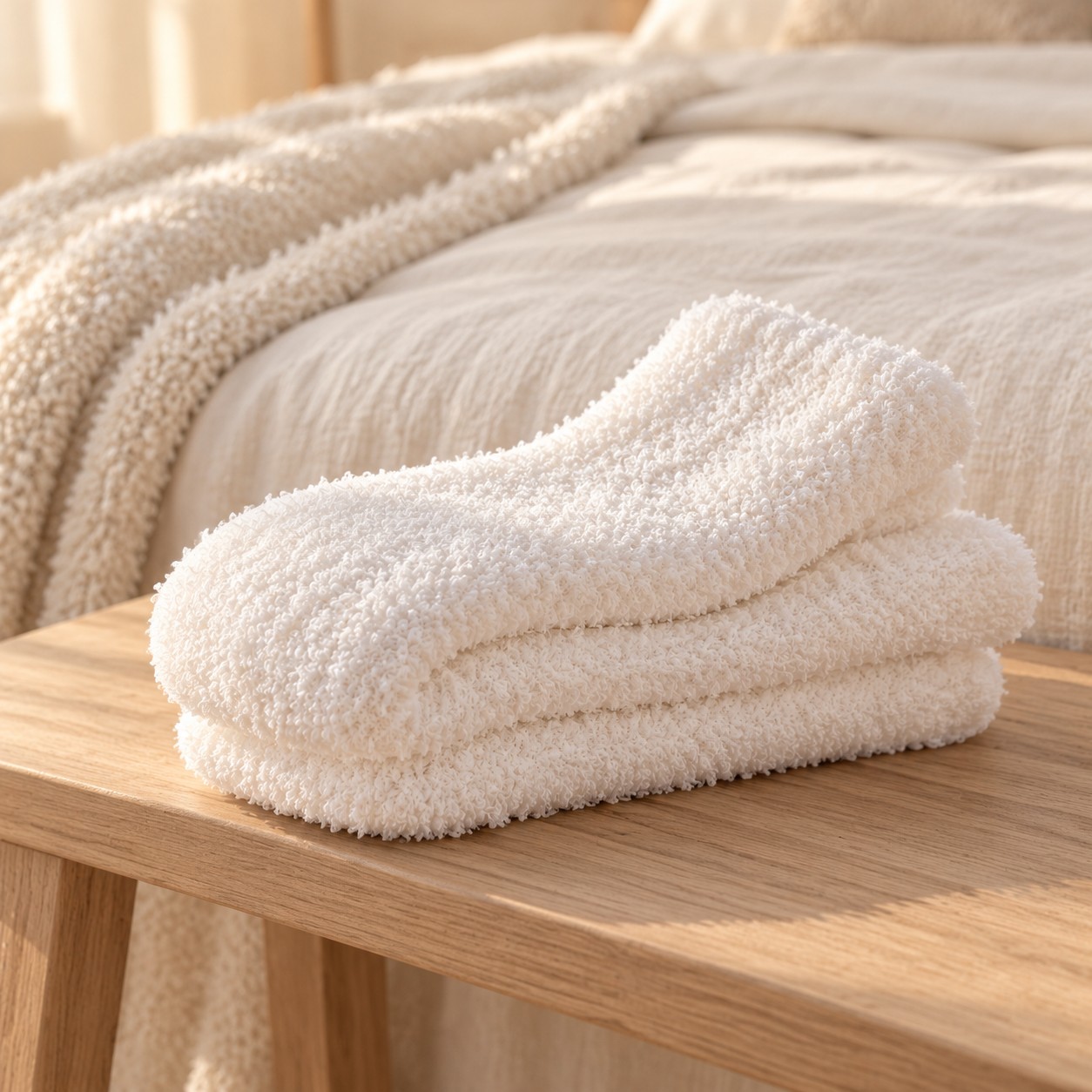 Fuzzy Plush Socks photo 4