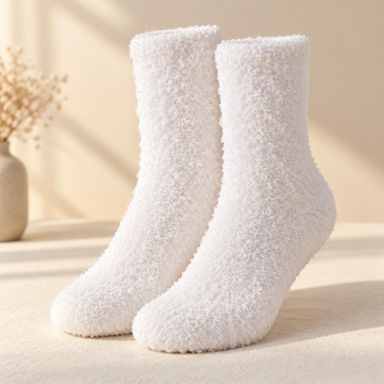 Fuzzy Plush Socks