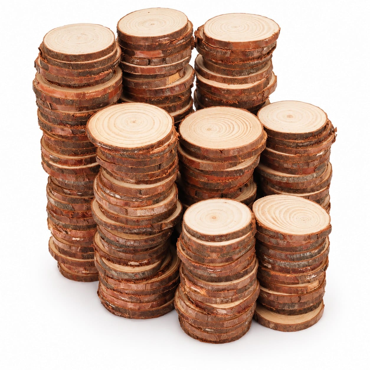 Wood Slices, 100 Pack